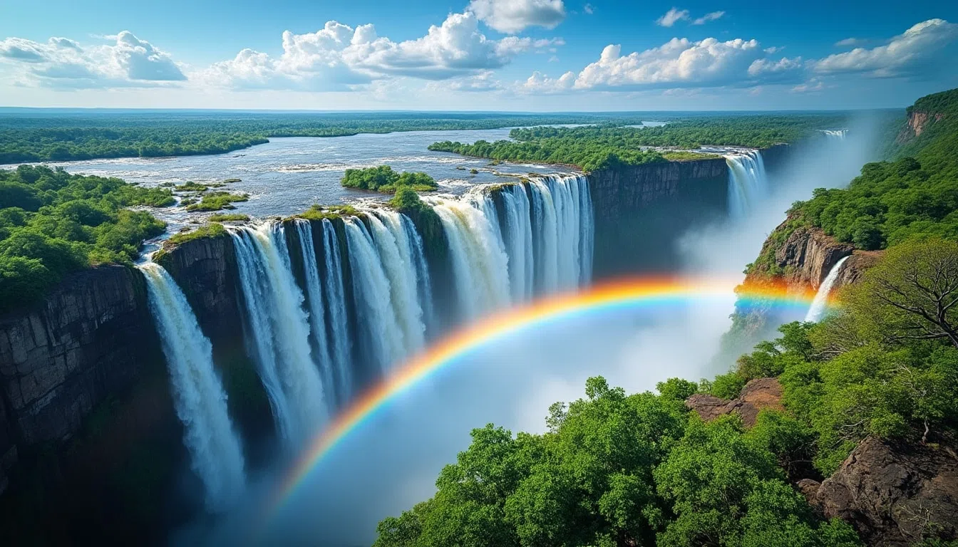 Qu'est ce que les chutes Victoria en Afrique ? Définition
