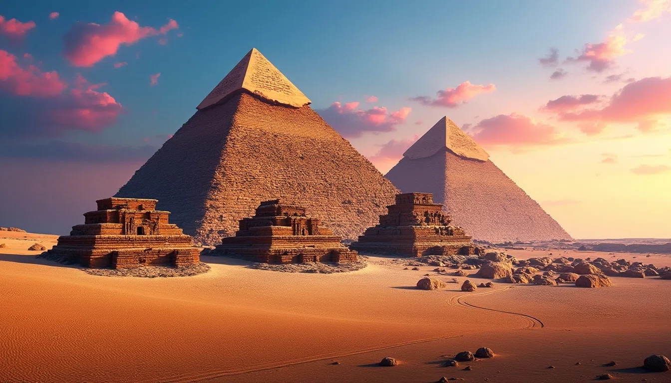Qu'est ce que les pyramides de Gizeh en Égypte ? Définition