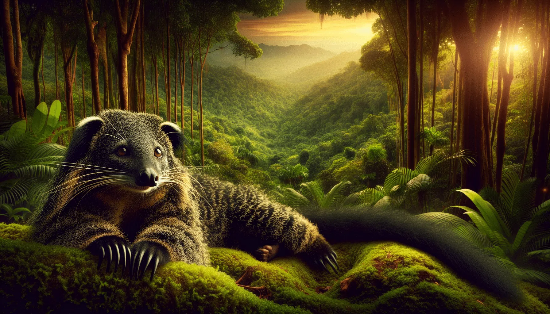 Qu'est-ce qu'un binturong ? Définition
