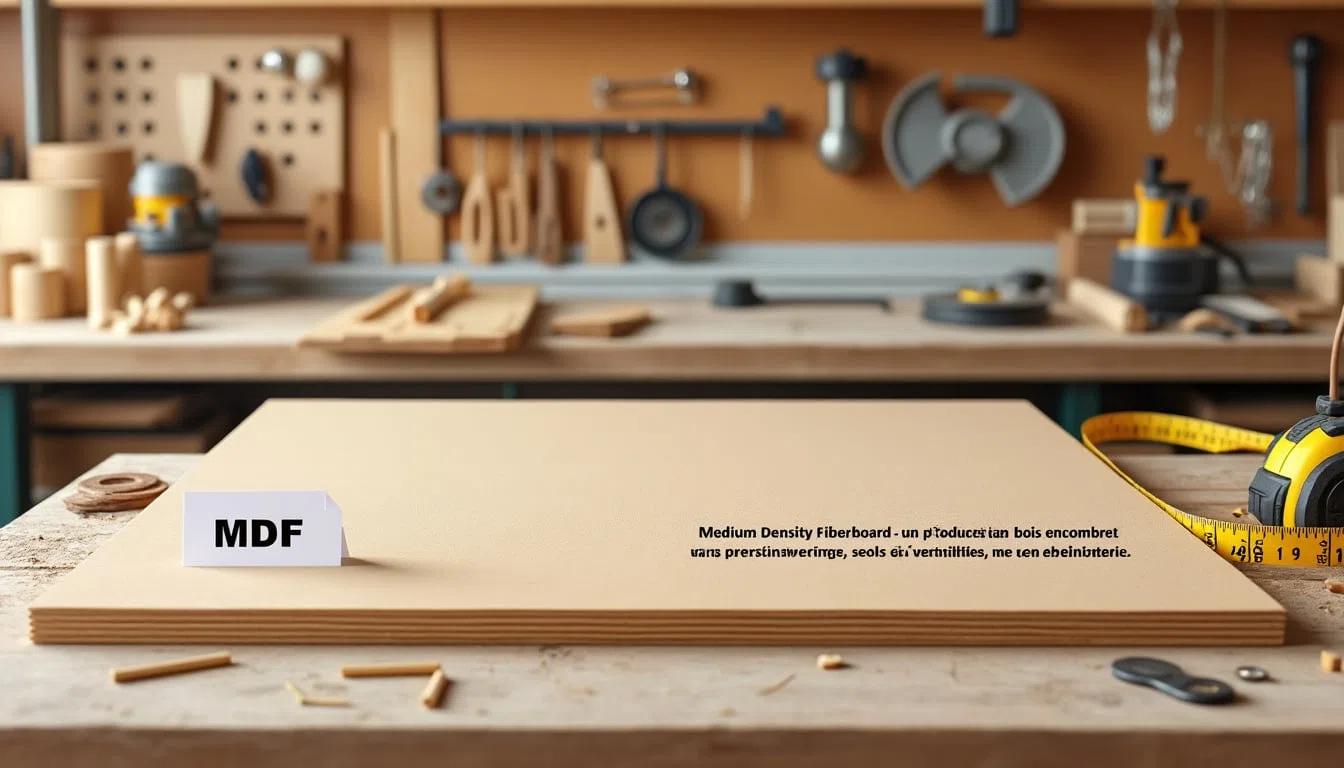 Qu'est ce qu'un panneau MDF ? Définition
