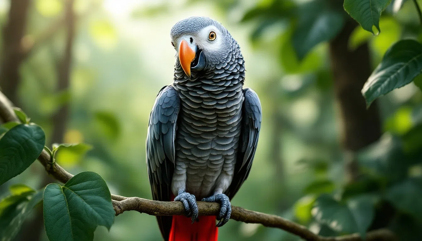 Qu'est-ce qu'un perroquet gris du Gabon ? Définition