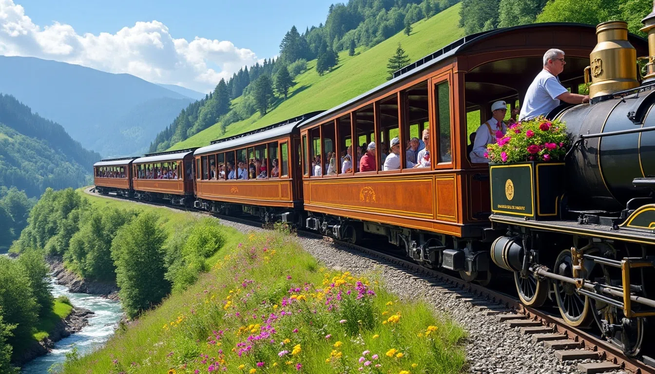 Qu'est ce qu'un train touristique ? Définition