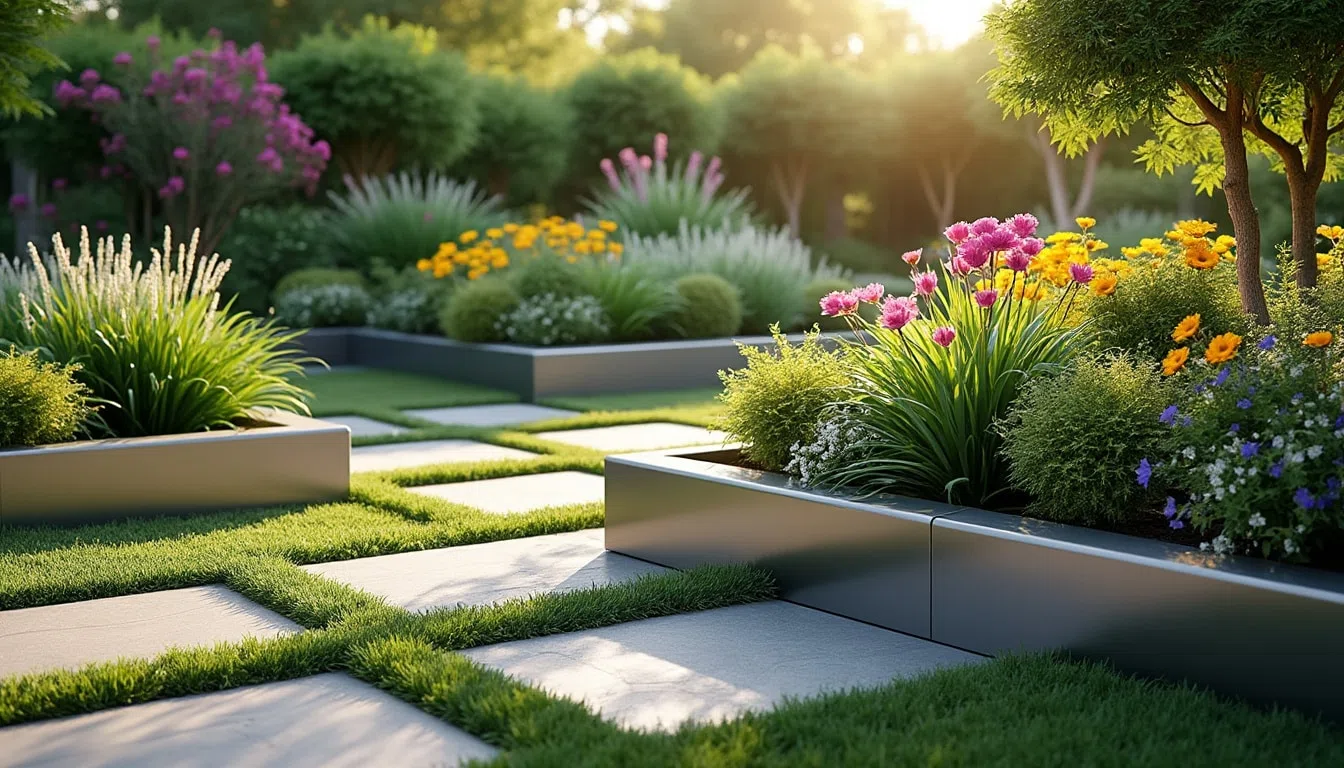 Qu'est ce qu'une bordure de jardin en métal ? Définition