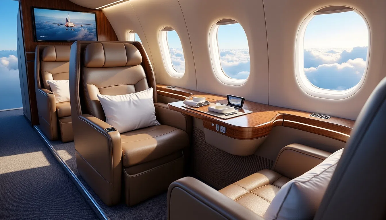 Qu'est ce qu'une cabine premium en avion ? Définition