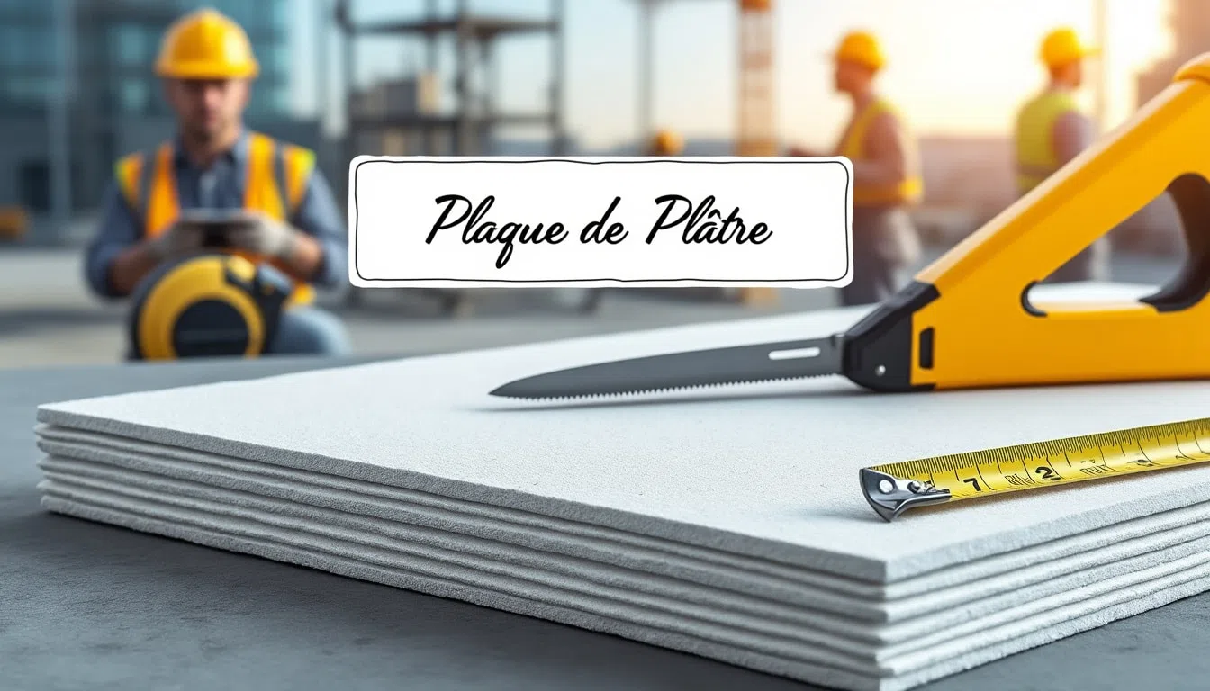 Qu'est ce qu'une plaque de plâtre ? Définition & composition