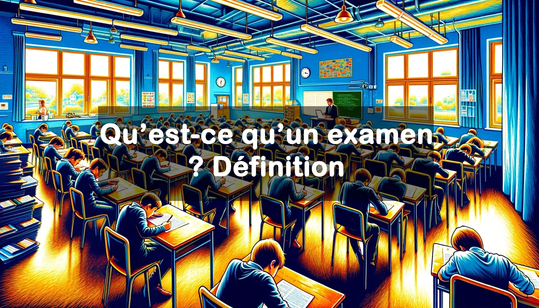 Qu'est-ce qu'un examen ? Définition