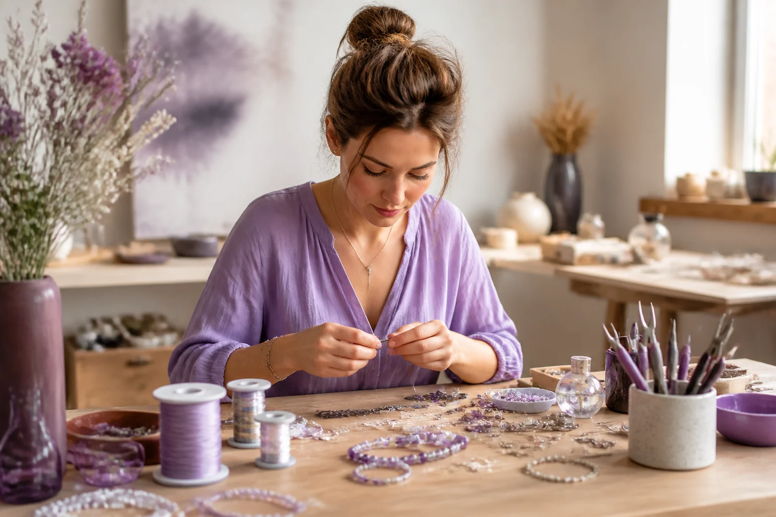 Qu'est ce que la fabrication de bijoux maison ? Définition
