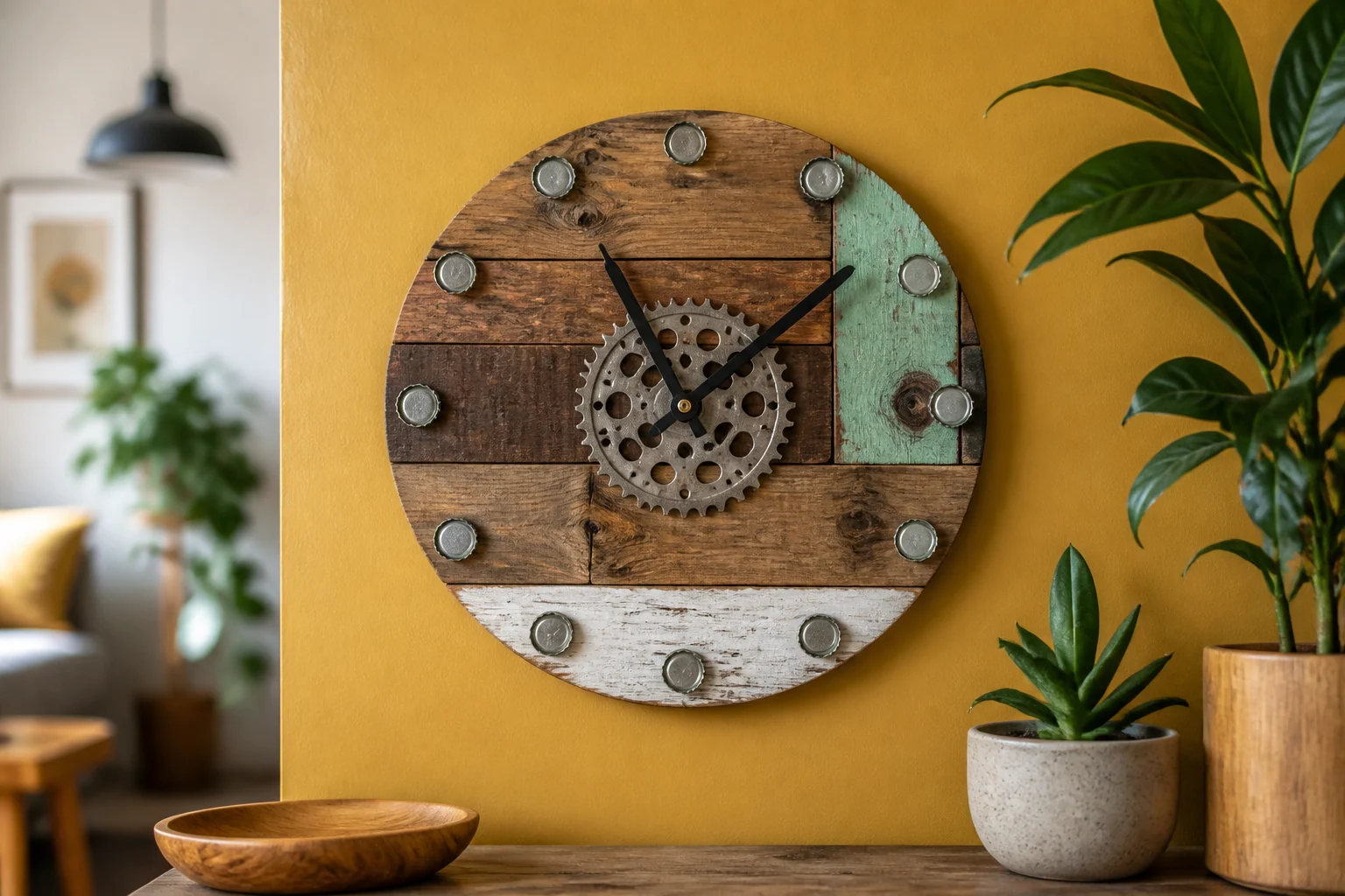 Qu'est ce qu'une horloge murale DIY ? Définition