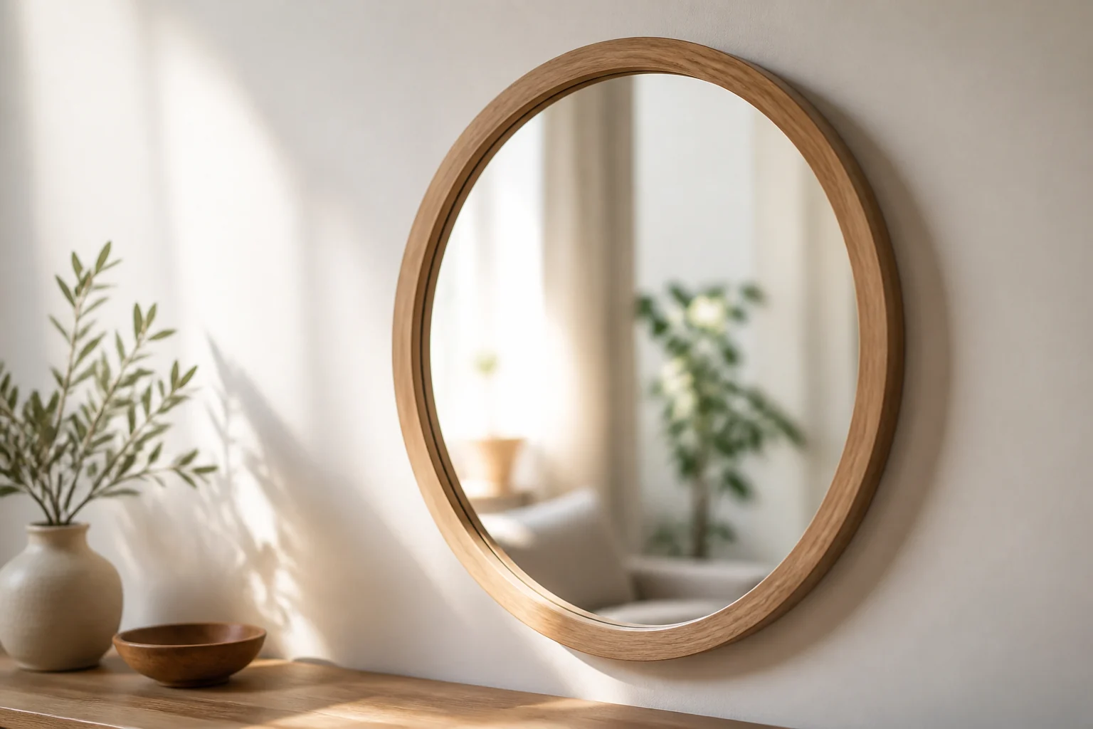 Qu'est ce qu'un miroir encadré en bois ? Définition