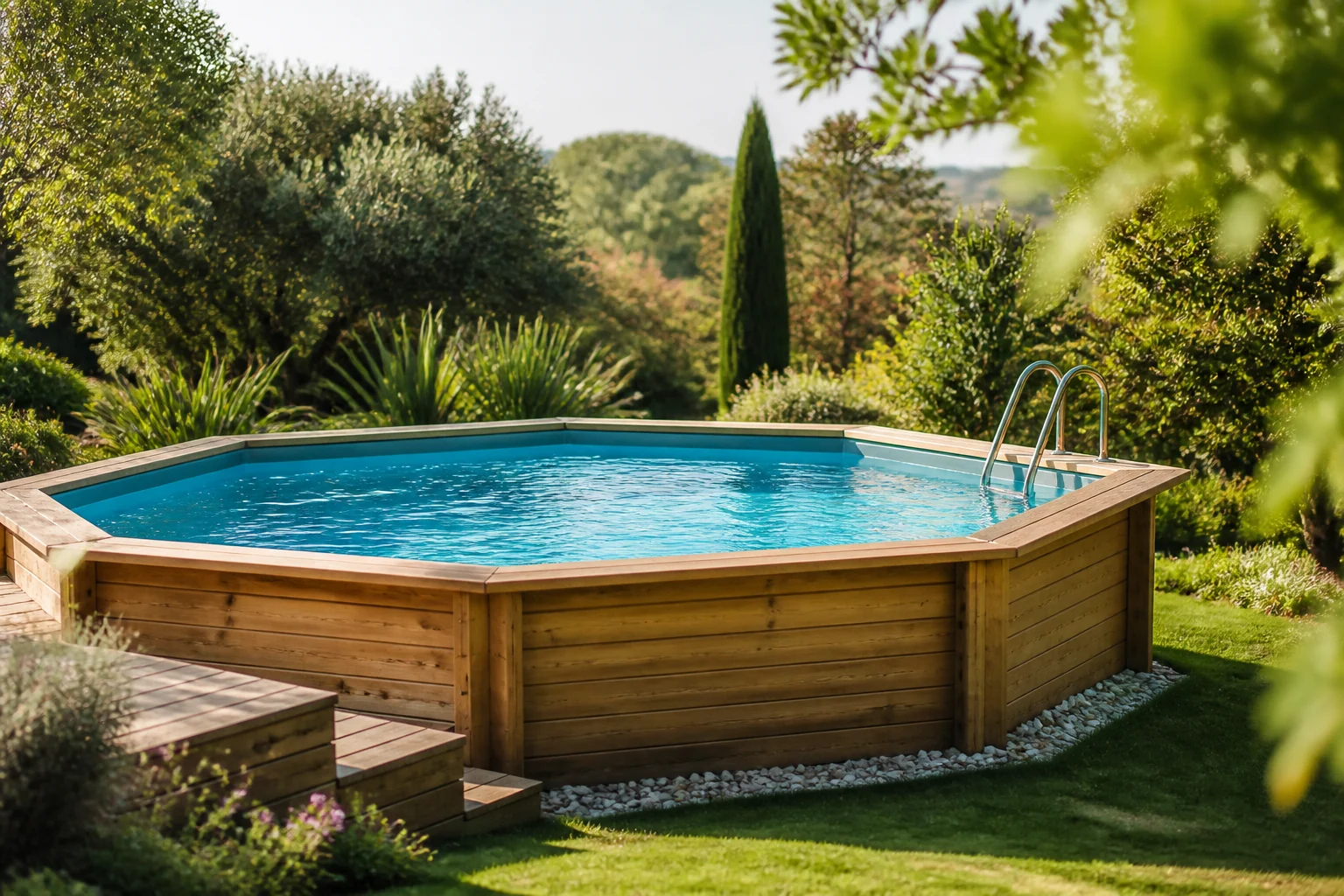 Qu'est ce qu'une piscine hors-sol en bois ? Définition