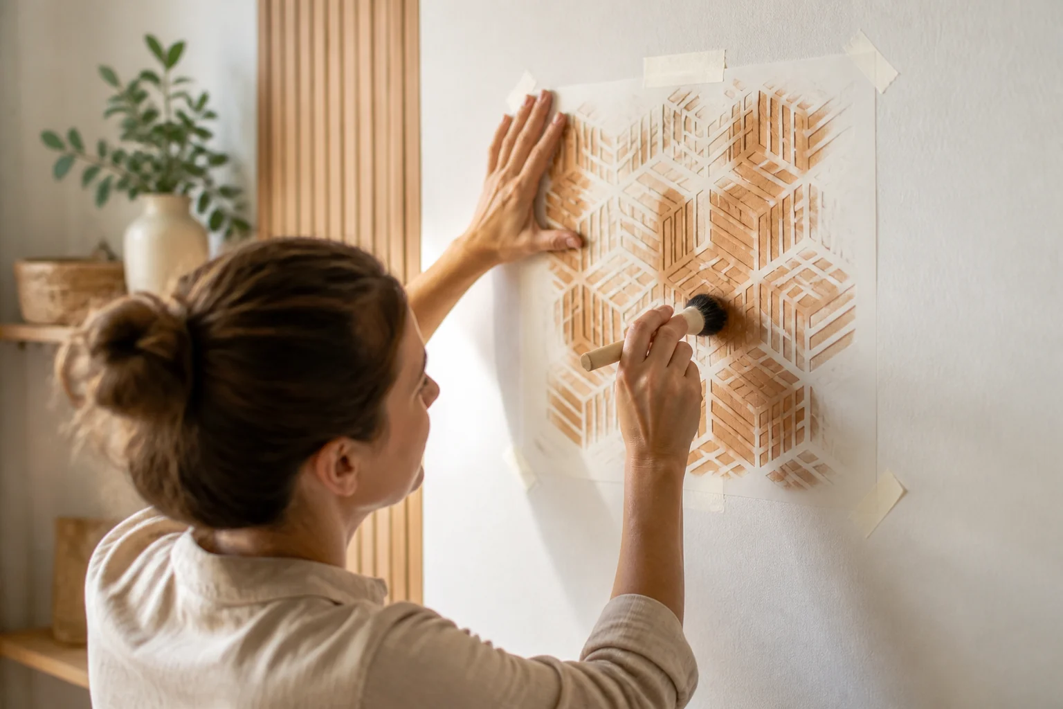 Qu'est ce qu'un pochoir mural ? Définition