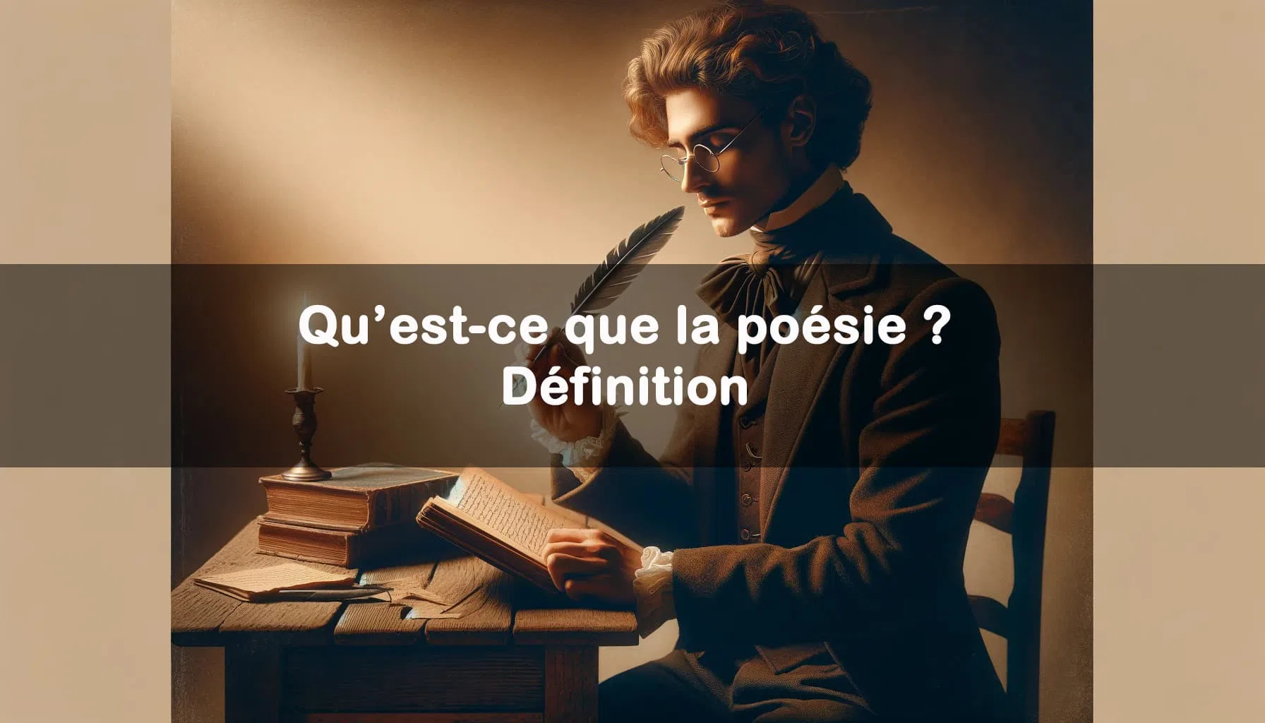 Qu'est-ce que la poésie ? Définition