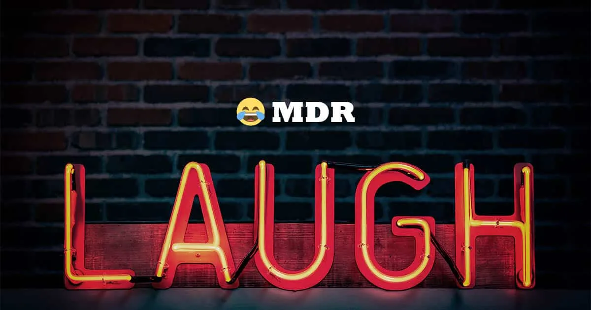 Que veut dire MDR ? Signification de l'acronyme et Smiley