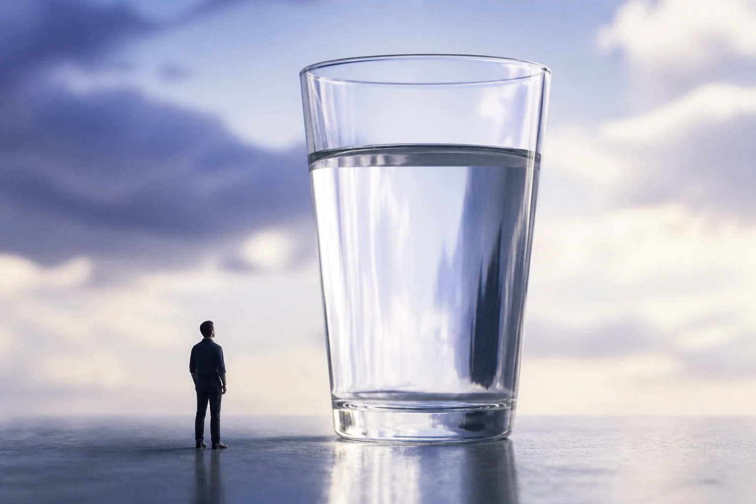 Que signifie l'expression « se noyer dans un verre d'eau » ? Explications et définition.