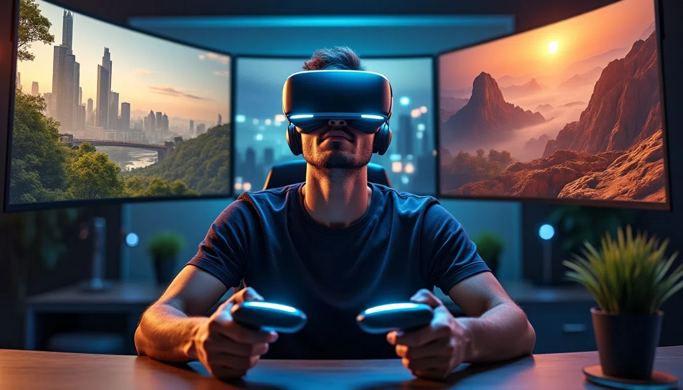 découvrez la réalité virtuelle dans les jeux vidéo : définition, fonctionnement et impact sur l'expérience de jeu. plongez dans un univers immersif où la technologie transforme le paysage du divertissement numérique.