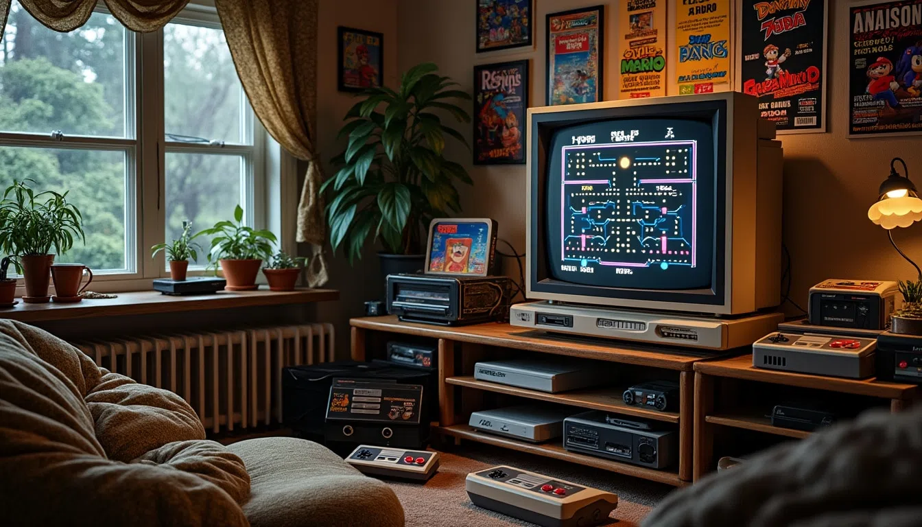 découvrez le rétro-gaming, cette passion pour les jeux vidéo vintage qui ravive les souvenirs d'antan. plongez dans l'univers des consoles classiques, des pixel art et des jeux emblématiques qui ont marqué l'histoire. apprenez ce qu'est le rétro-gaming et pourquoi il continue de séduire de nombreux fans aujourd'hui.
