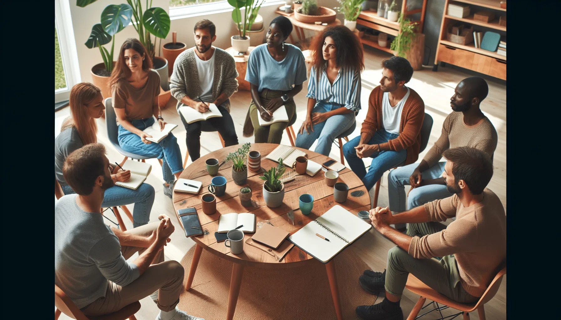 Atelier de self-management : participants qui apprennent à organiser leur travail en autonomie