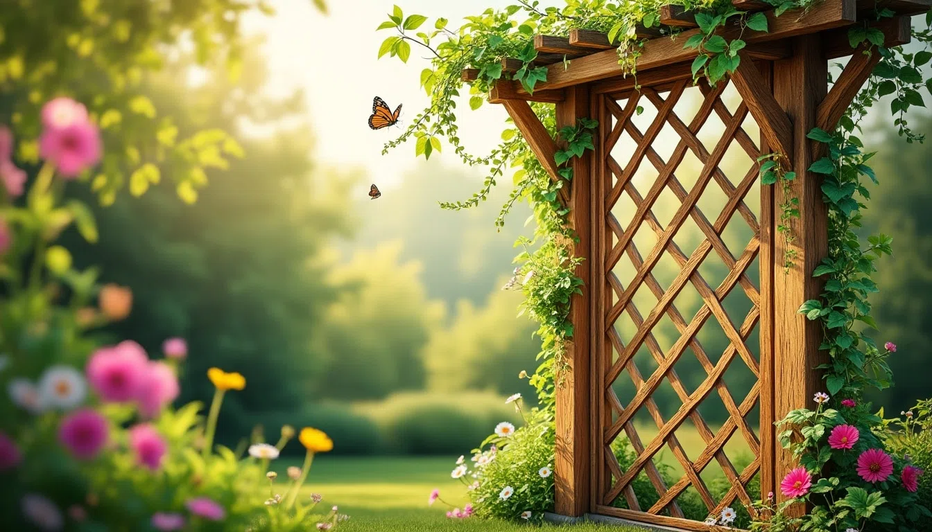 découvrez ce qu'est un treillis pour plantes grimpantes, une structure essentielle pour soutenir et embellir vos jardins. apprenez les différents types de treillis et comment ils améliorent la croissance de vos plantes tout en ajoutant une touche décorative à votre espace extérieur.