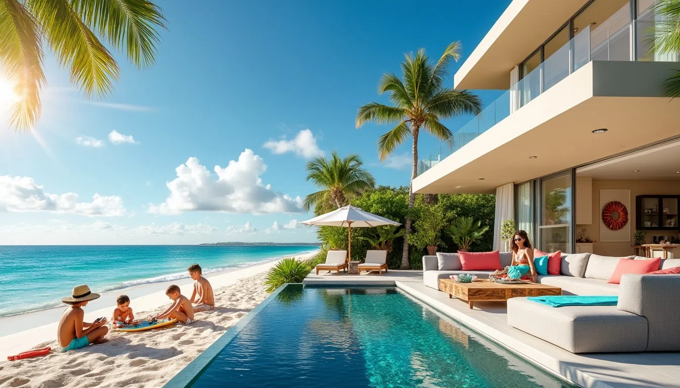 Location saisonnière : logement meublé de vacances loué pour une courte durée