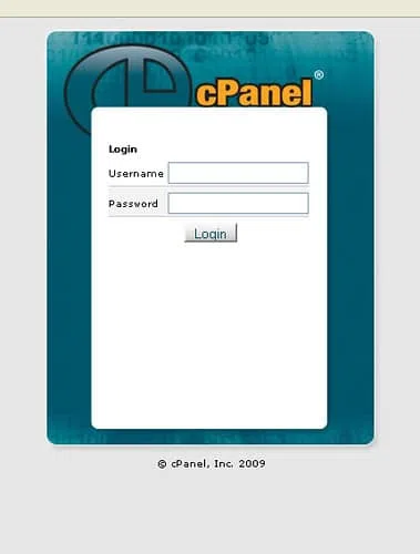 ancienne interface de connexion