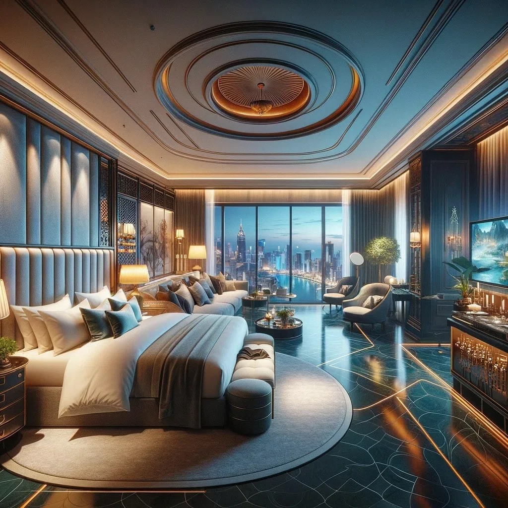 chambre d hotel de luxe