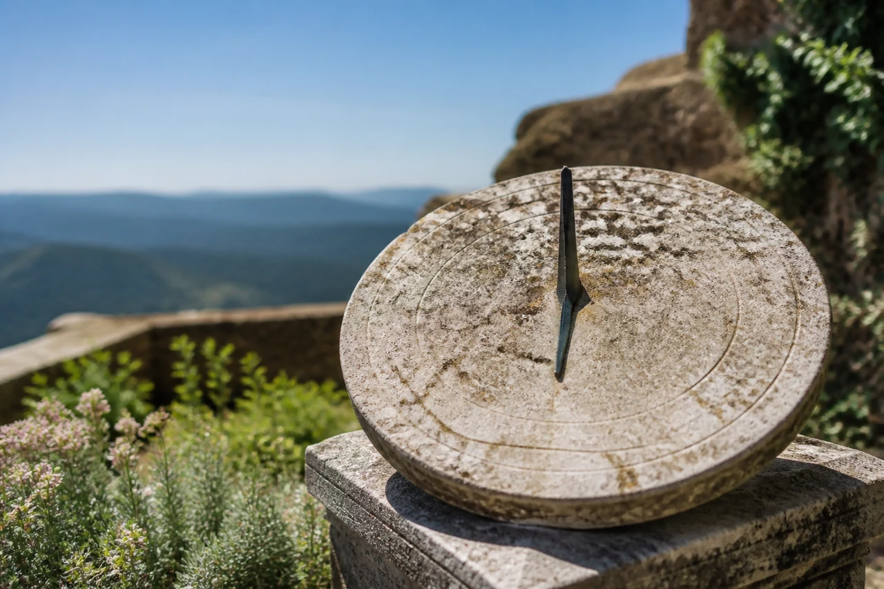 Personne perplexe devant une horloge, image de qui cherche midi à quatorze heures