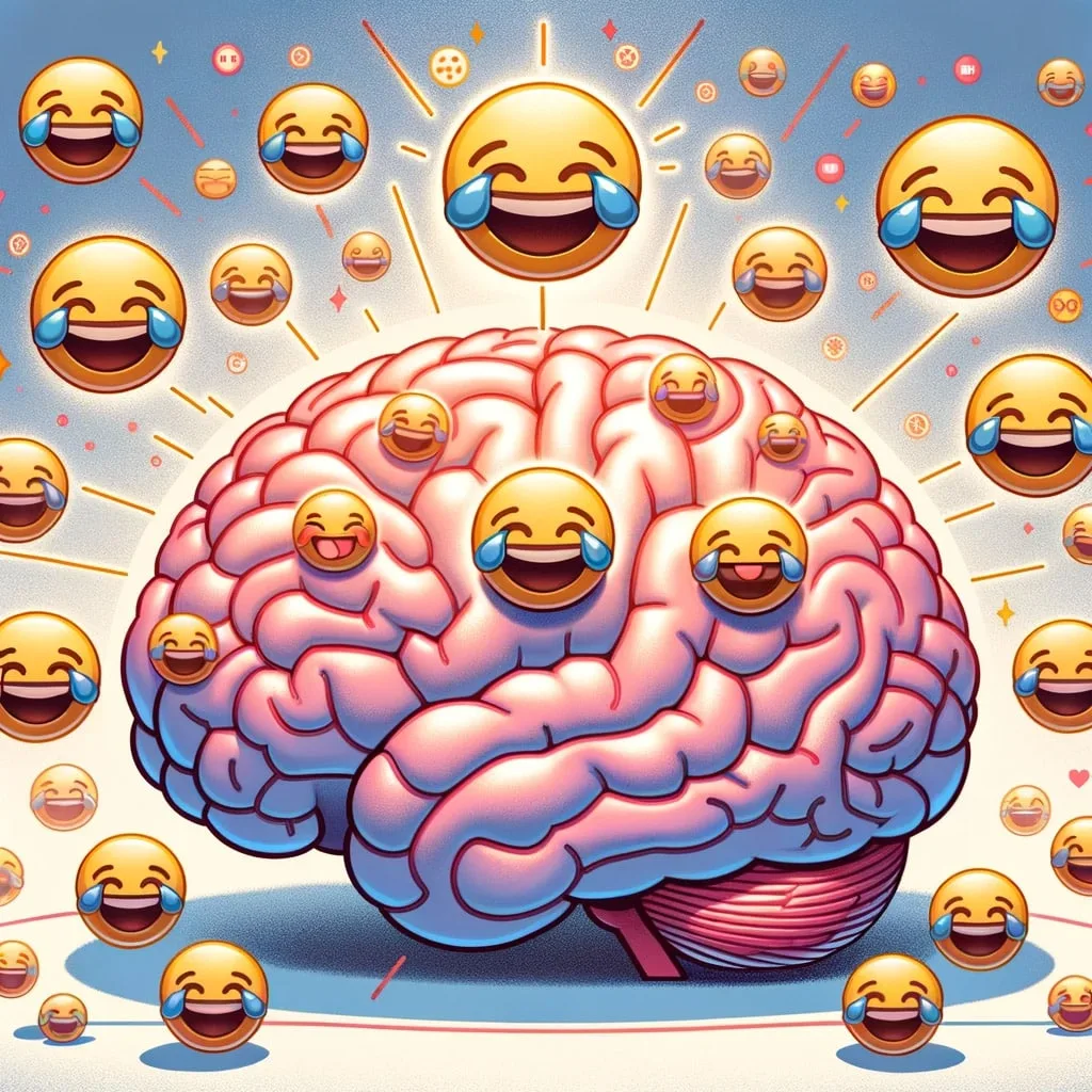 Effet psychologique de MDR et des emojis de rire dans la communication