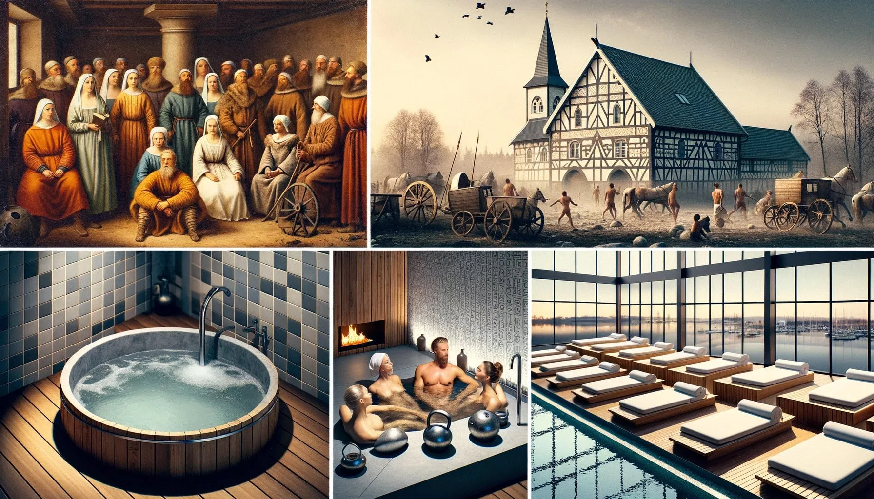 histoire des bains nordiques