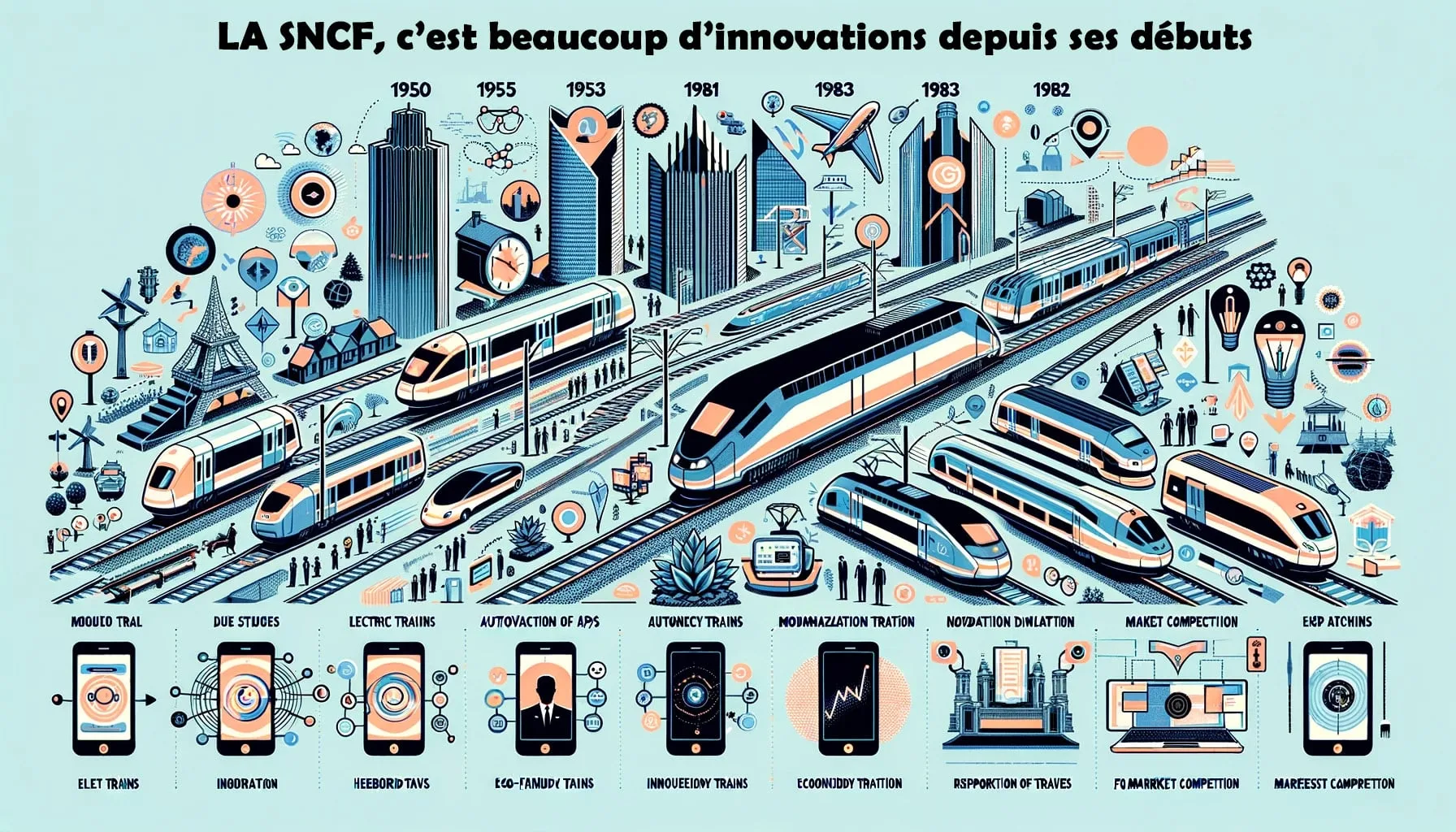 innovations de la sncf