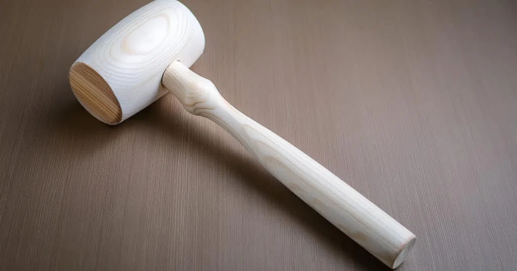 maillet en bois d ebeniste