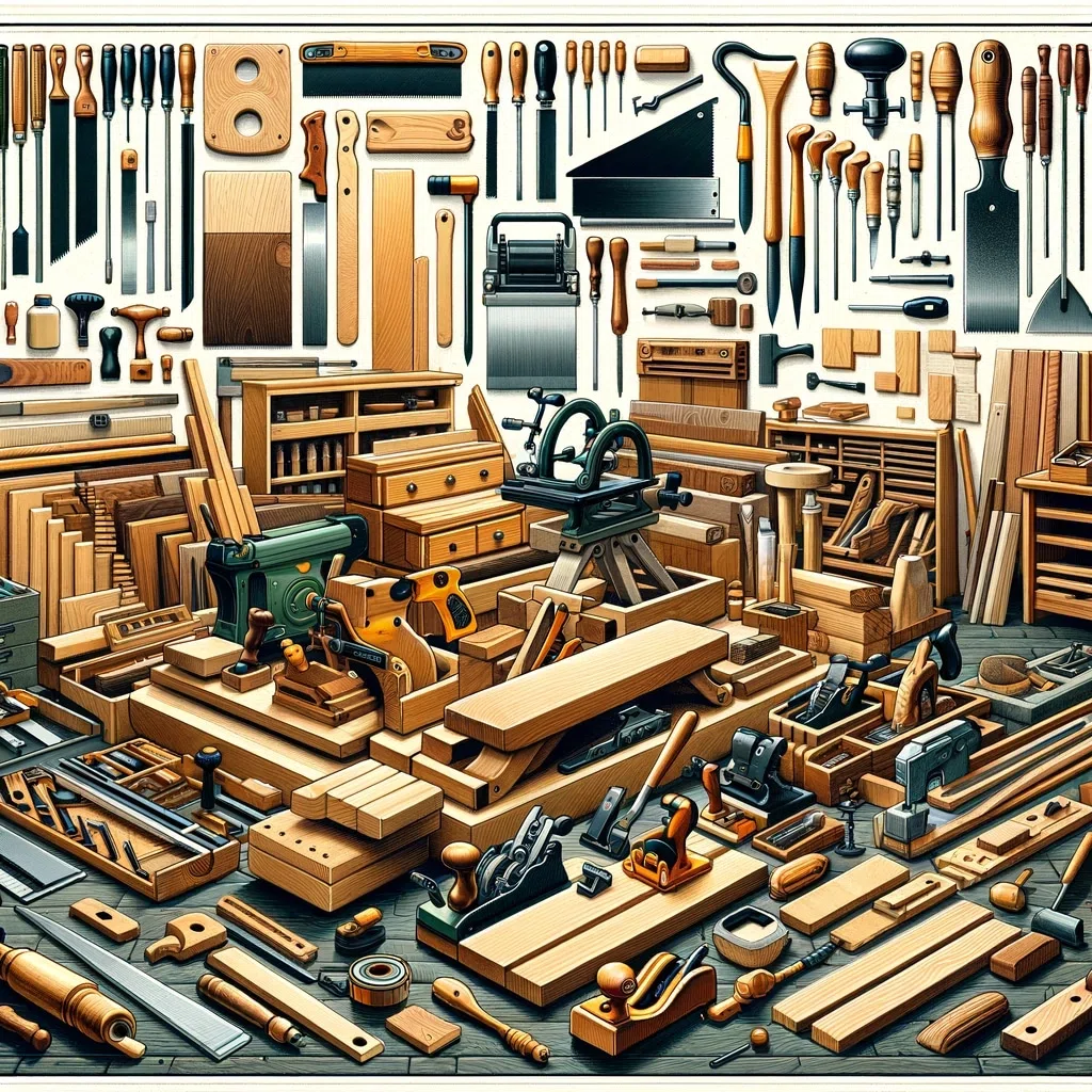 materiel et fourniture ebeniste