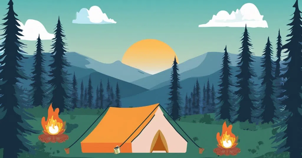 pratique du camping sauvage