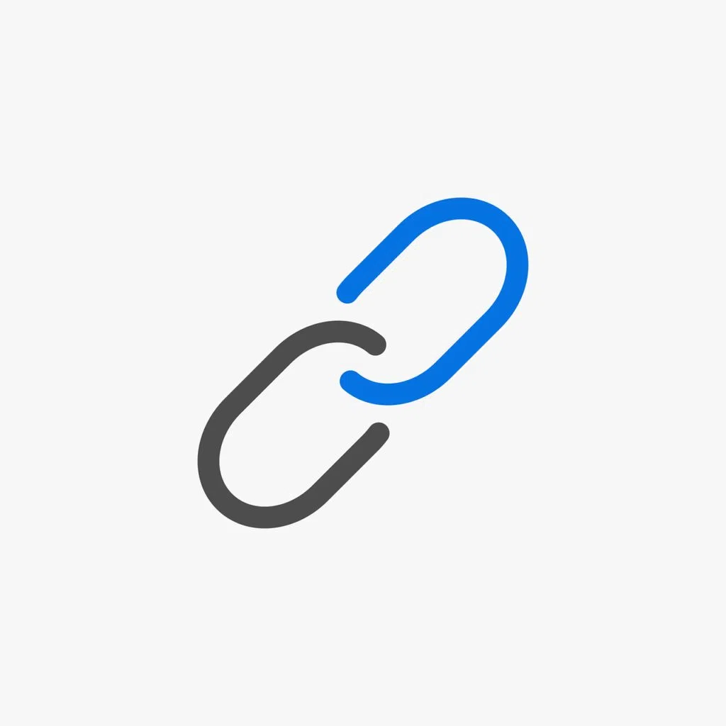 symbole de lien hypertexte