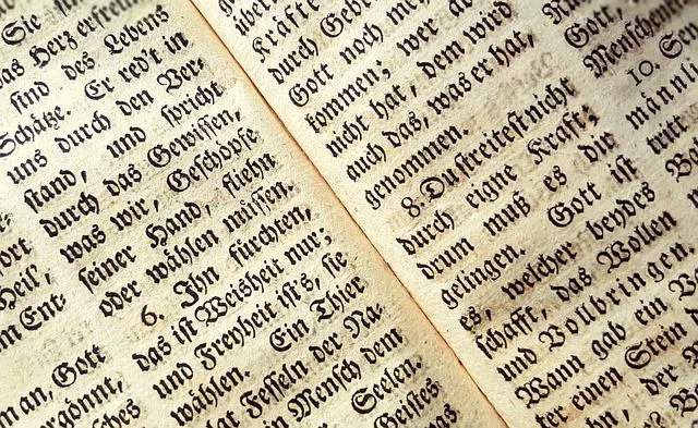 texte en allemand