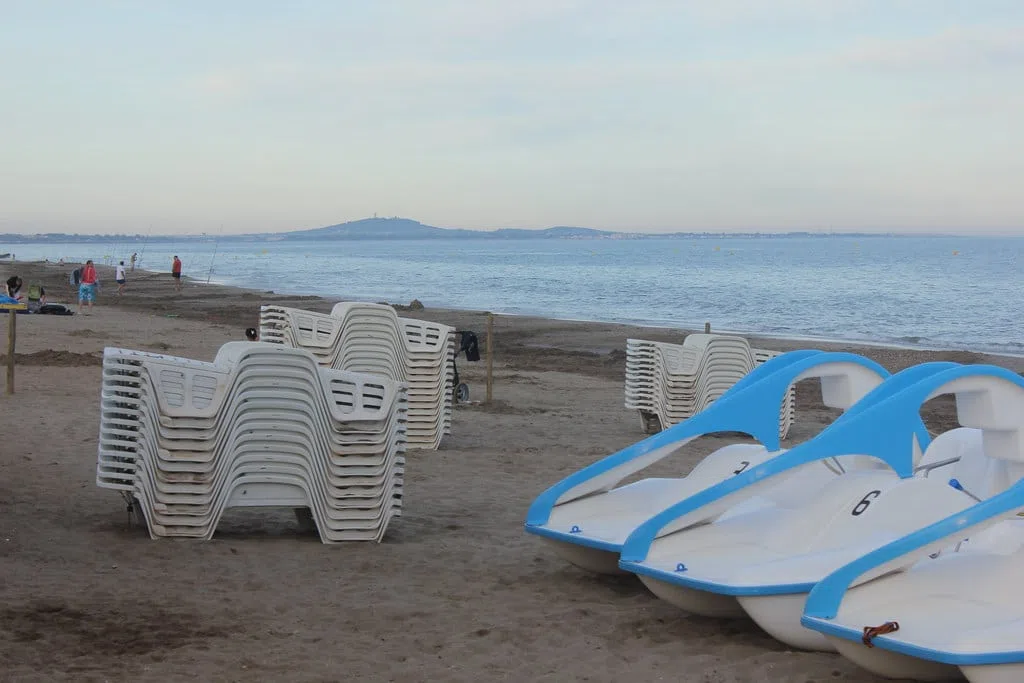 Vias plage dans le Languedoc