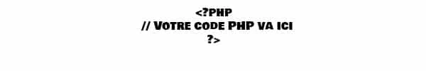 votre code php va ici