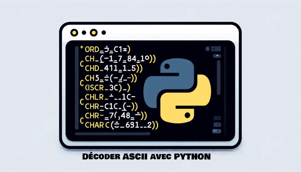 decoder ASCCI avec Python