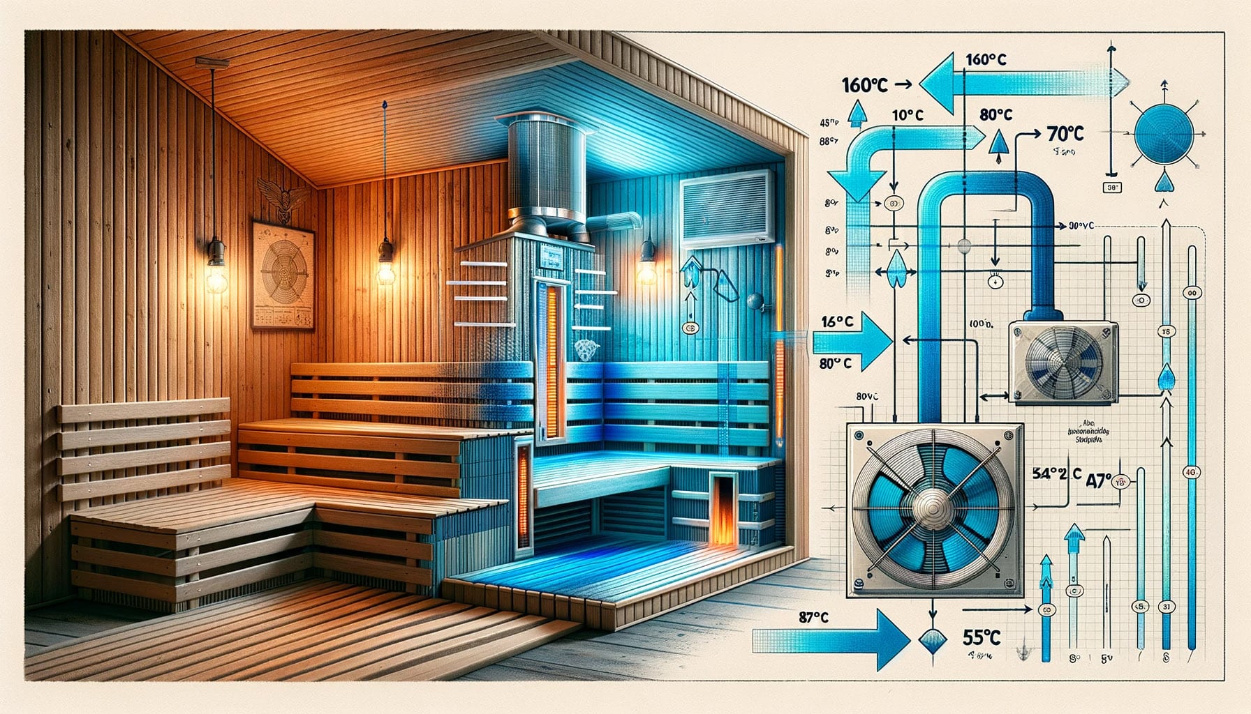 fonctionnement sauna