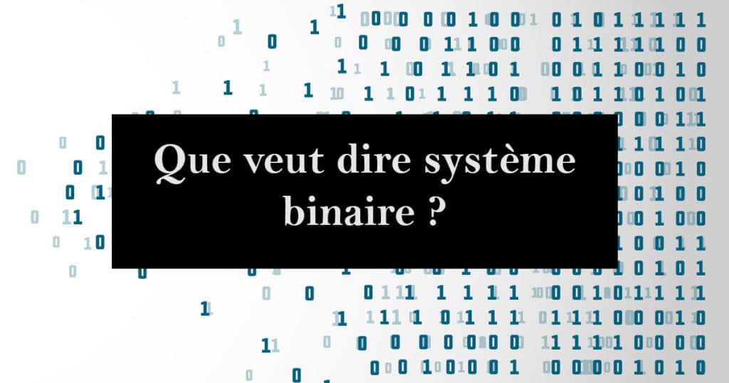 systeme binaire definition