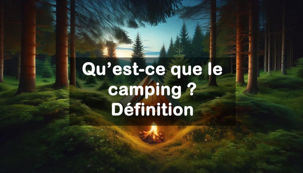 camping definition