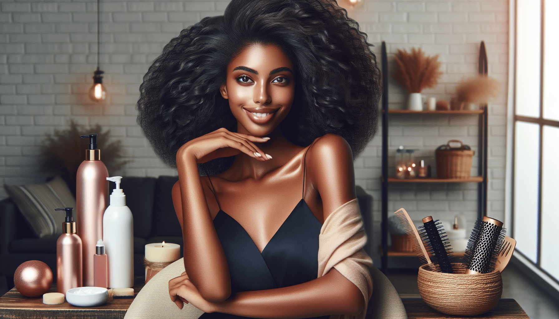 Lissage Brésilien Floractive – Traitement Kératine Pour Cheveux Abîmés, Secs (Neuf)