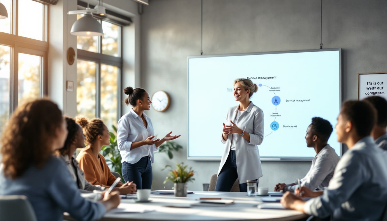 découvrez ce qu'implique la formation en gestion du burn-out. apprenez à reconnaître les signes, comprendre les causes et acquérir des stratégies pour prévenir et gérer le burn-out, tant pour les individus que pour les équipes en milieu professionnel.