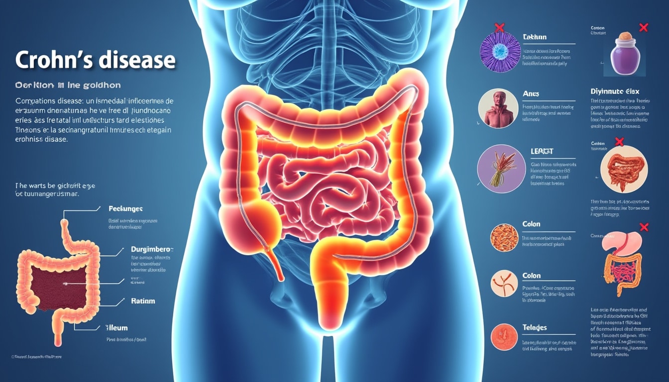 découvrez ce qu'est la maladie de crohn, une affection inflammatoire chronique du tube digestif. apprenez ses symptômes, causes, et options de traitement dans notre guide complet.