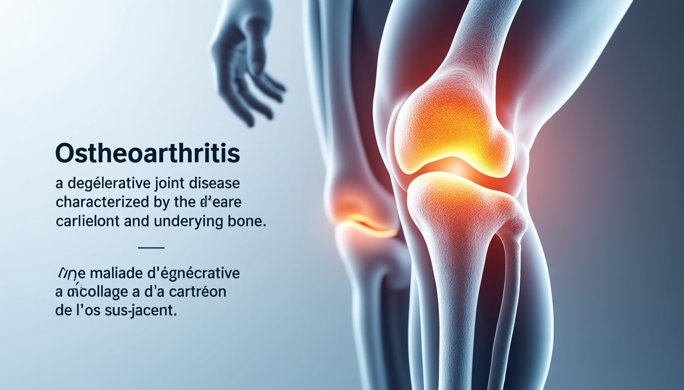 découvrez ce qu'est l'arthrose à travers une définition claire et concise. apprenez les causes, les symptômes et l'impact de cette maladie dégénérative des articulations sur la vie quotidienne. une lecture essentielle pour mieux comprendre l'arthrose.