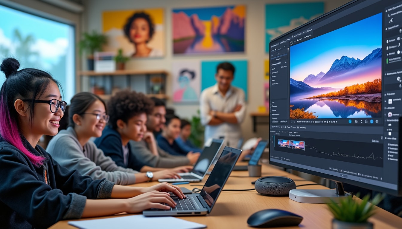 découvrez ce qu'est un cours de photoshop : une formation qui vous enseigne les compétences essentielles pour maîtriser ce logiciel de retouche d'images. apprenez à créer, modifier et sublimer vos visuels grâce à des techniques professionnelles adaptées à tous les niveaux.