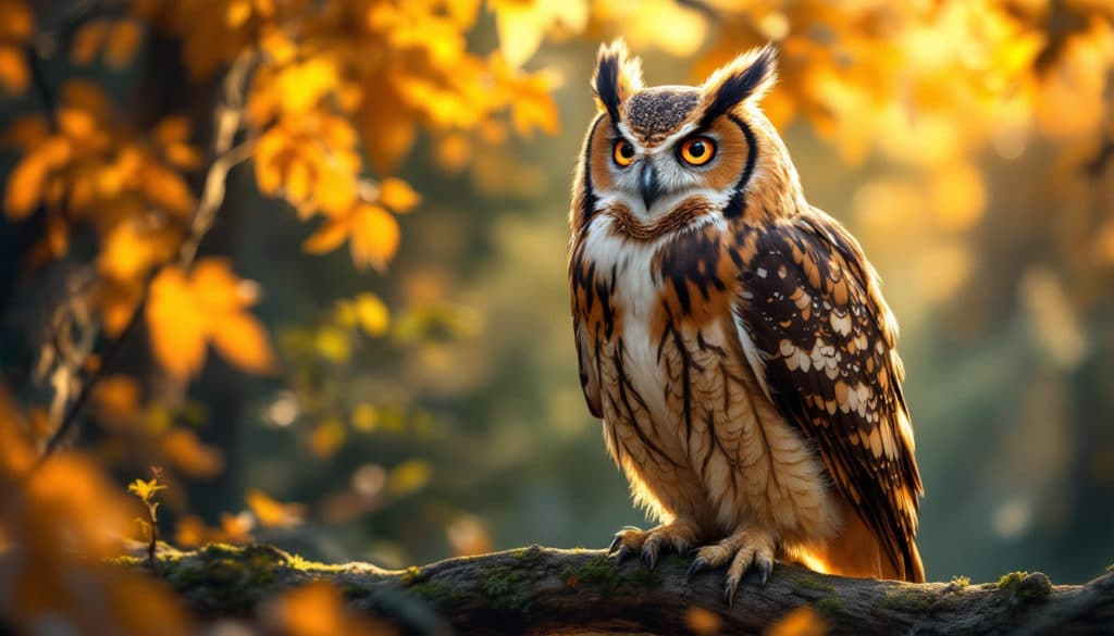 découvrez le hibou grand-duc, un rapace nocturne majestueux, connu pour ses grandes oreilles et son regard perçant. apprenez-en davantage sur ses caractéristiques, son habitat et son comportement dans cet article complet.