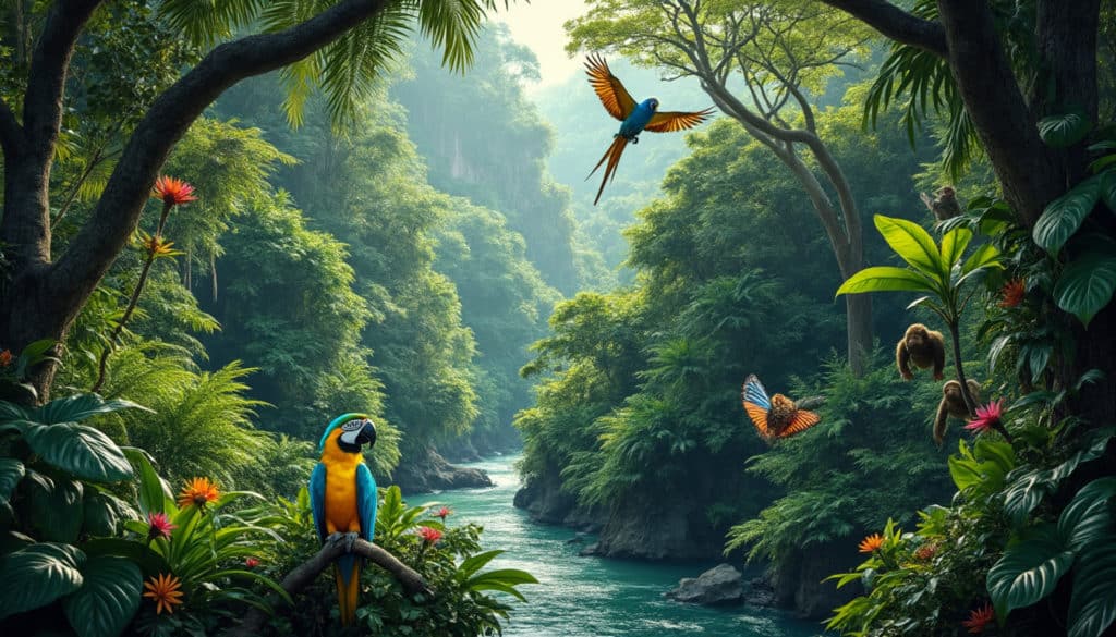 découvrez la jungle amazonienne, un écosystème fascinant et diversifié. cette définition vous plongera au cœur de sa biodiversité unique, de son importance pour la planète et des défis environnementaux qu'elle rencontre.