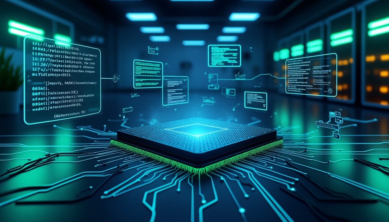 découvrez la définition de la microprogrammation, une technique essentielle en informatique qui permet de contrôler l'exécution des instructions au sein d'un processeur. apprenez comment cette méthode optimise le fonctionnement des systèmes et son rôle crucial dans l'architecture des ordinateurs.