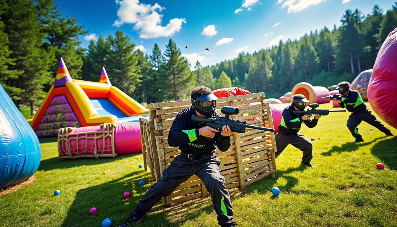 découvrez l'univers du paintball avec notre définition claire et concise. apprenez ce que c'est, comment il se joue, et ce qui rend ce sport d'équipe si captivant pour les amateurs d'adrénaline et de stratégie.