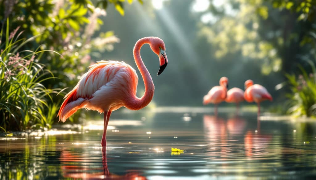 découvrez tout sur le flamant rose, cet oiseau fascinant connu pour sa couleur vibrante et son comportement social unique. apprenez ce qui définit cette espèce emblématique et son habitat naturel.